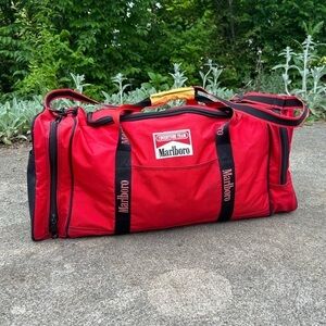 Vintage 90s Marlboro Duffle Bag